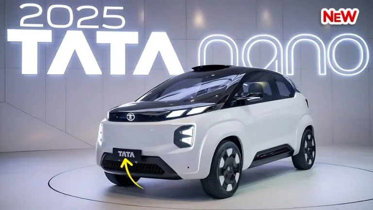 Tata Nano Mini 2025, Tata Nano Review, Nano Mini Mileage 45 KMPL, Compact City Car India, Tata Small Car 2025, Nano Mini Features, Budget Car India 2025, Affordable EMI Cars India, Nano LED DRLs, Tata Nano Digital Speedometer, Smart Dashboard Car, Best Mileage Small Car, Tata 2025 Cars, City Commuter Car India, Compact Hatchback 2025